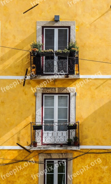 Windows Facade Exterior Building Architecture