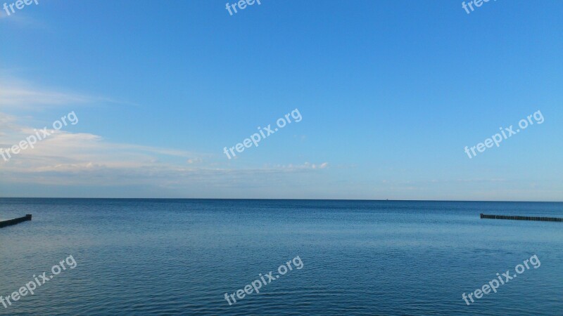 Marine Horizon Scenic Views Free Photos