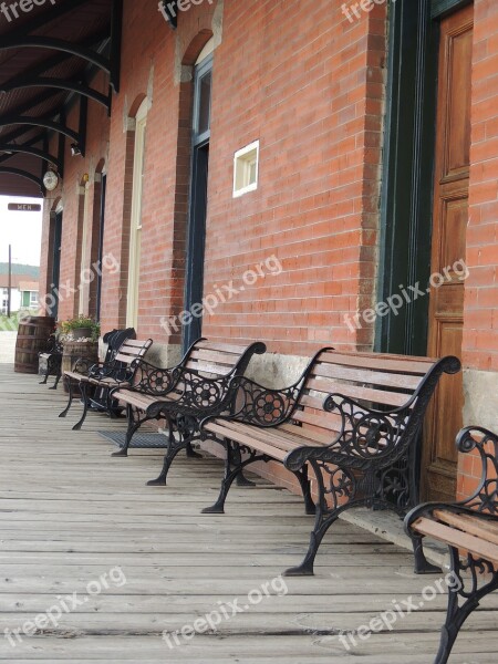 Tranquil Train Station Vacation Serene Quiet