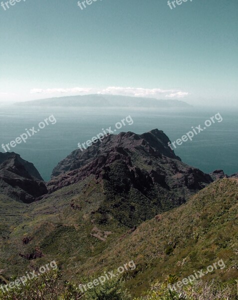 Tenerife Canary Islands Mountain Nature Spain