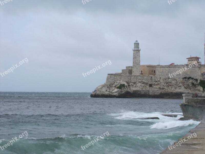 Castle Fortress Cuba Havana Architecture