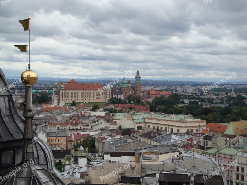 Kraków Poland Wawel Castle Monument