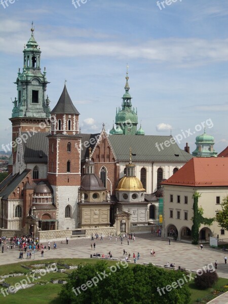 Kraków Poland Wawel Sigismund's Chapel Free Photos