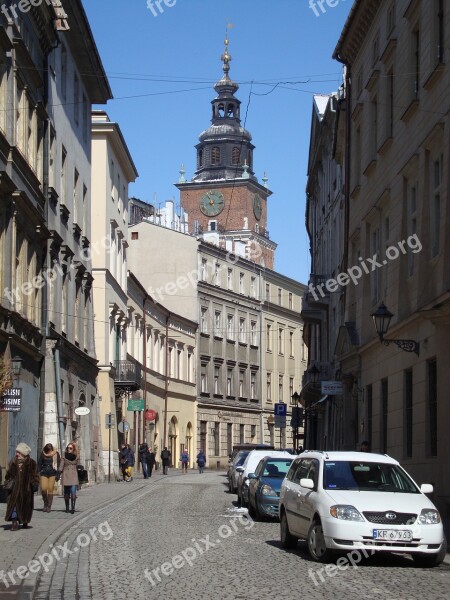 Kraków Poland Bracka The Old Town Architecture