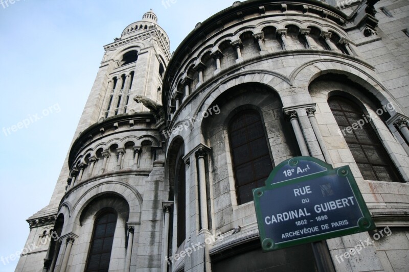 Paris Montmartre Sacré-coeur Free Photos