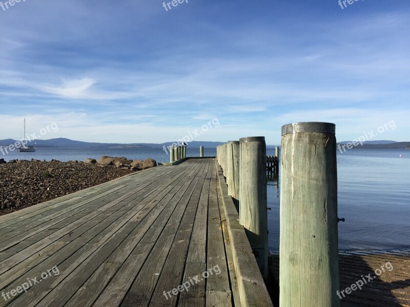 Jetty Dock Water Pier Wood