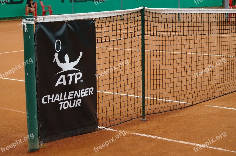 Tennis Court Atp Challenger Tour Net Clay Court