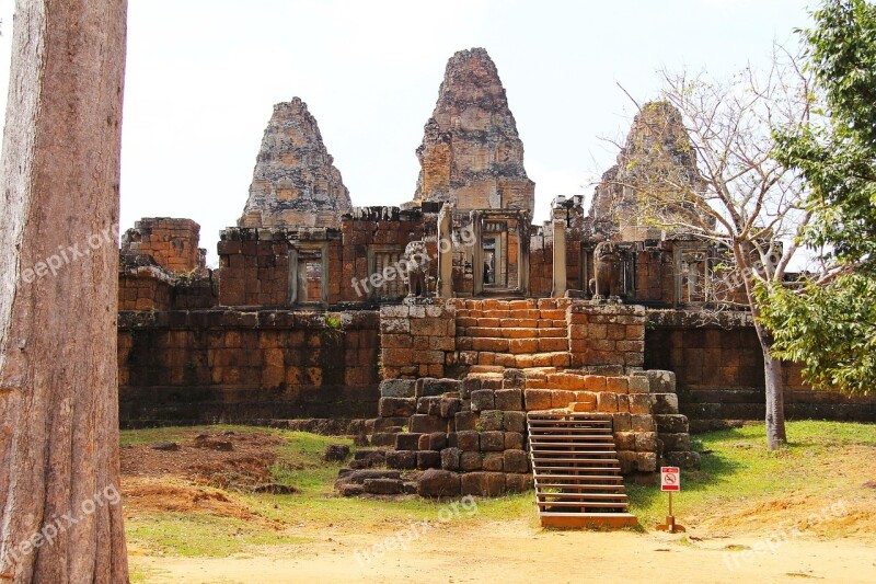 East Mebon Mountain Temple Travel Antique