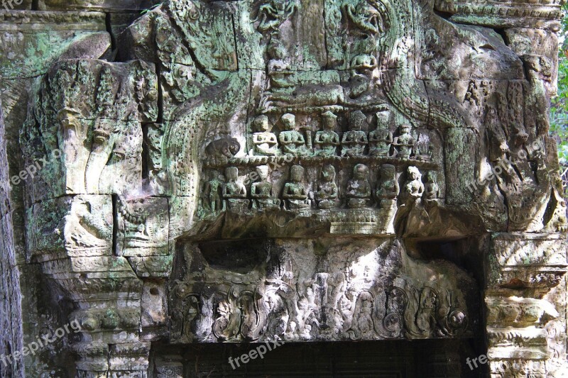 Ta Prohm Temple Tomb Raider Fame Temple Travel Antique