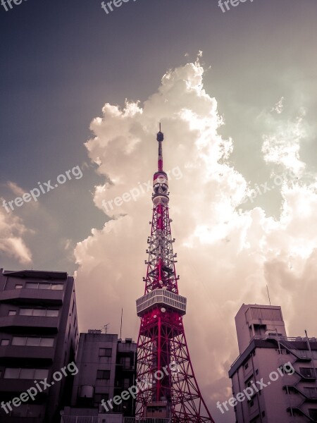 Tower Antenna Communication Network Radio