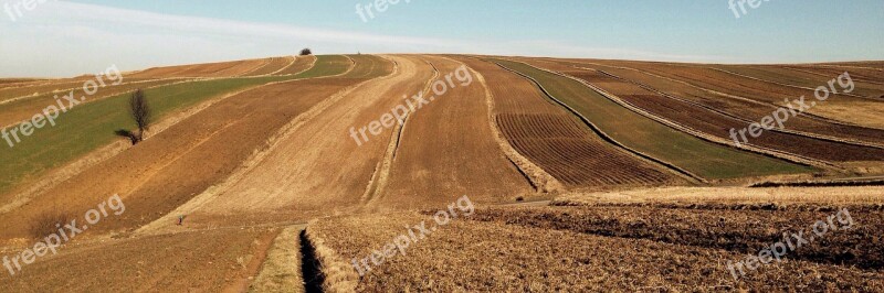 Olkusz Poland Landscape Fields Free Photos