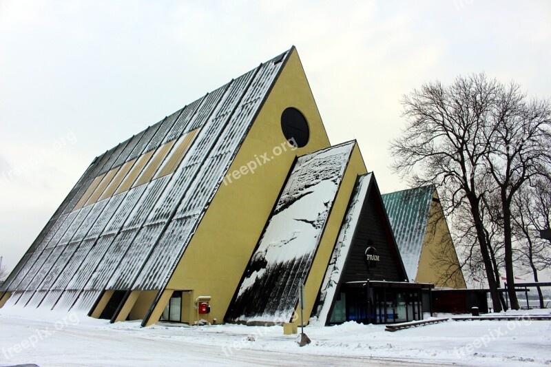 Oslo Norway City Building Fram Museum