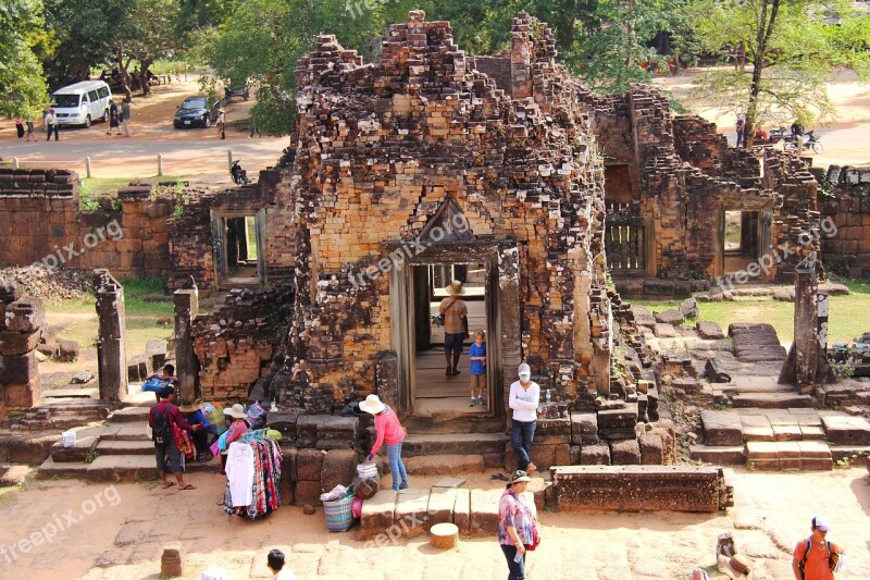 Pre Rup Mountain Temple Mountain Temple Travel Antique