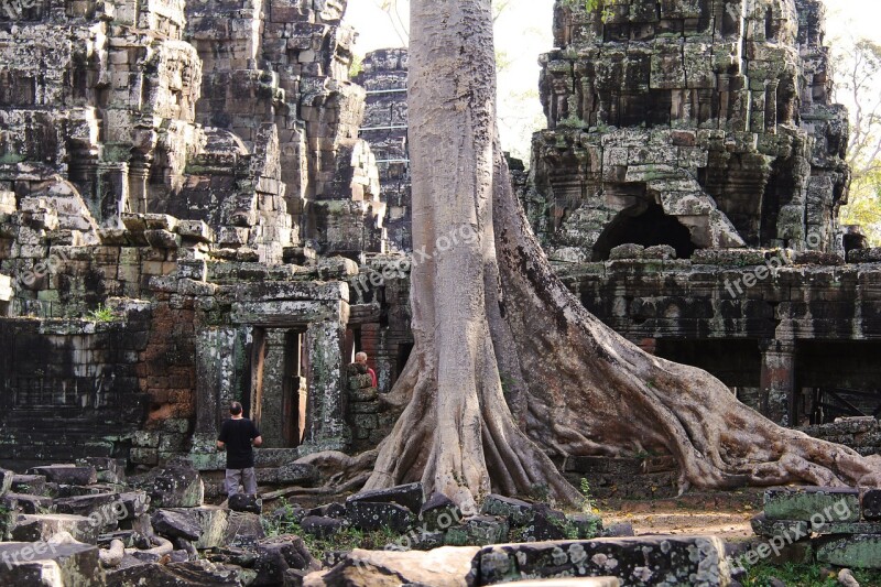 Banteay Kdei Temple Travel Antique Old