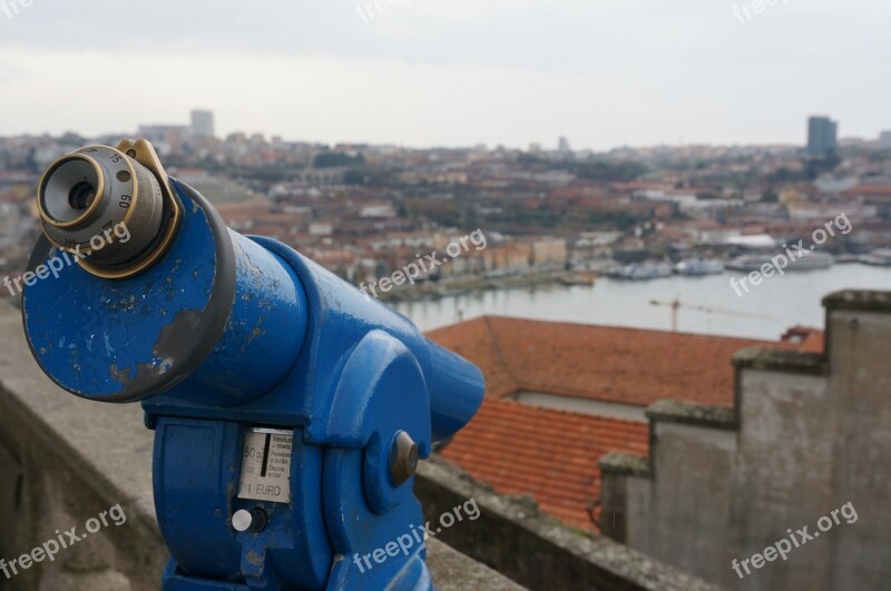 Porto Landscape City Portugal Viewpoint