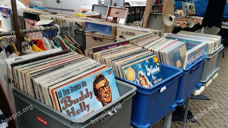 Vinyl Disco Music Market Amsterdam