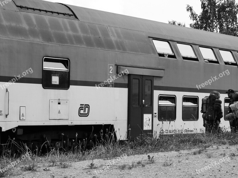 Train Bohemia South Bohemia Wagon Railway