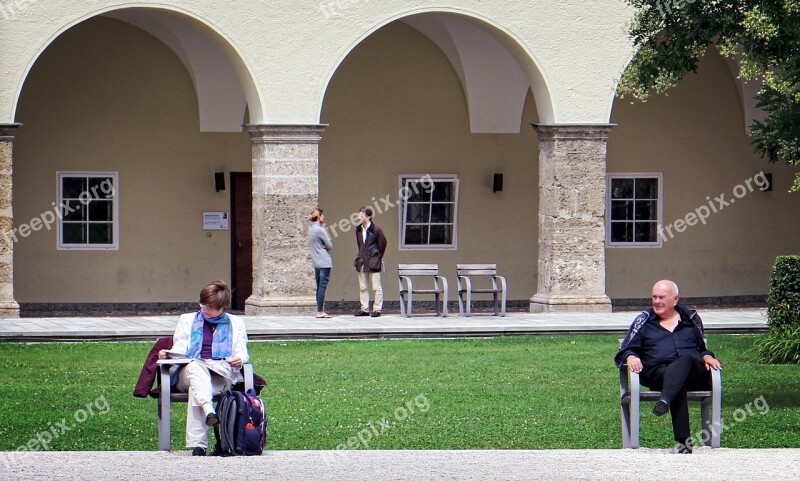 Single Individually Alone Human Sit