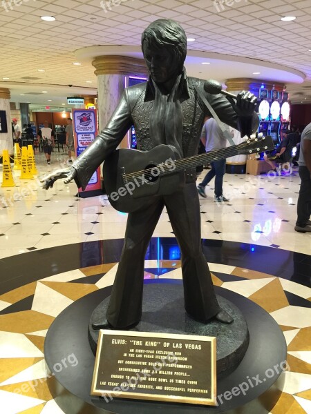 West Gate Las Vegas Elvis King Sculpture Works