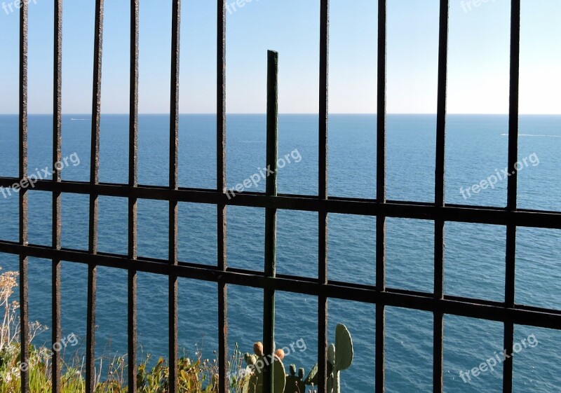 Bars Sea Iron Water Gate