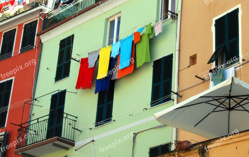 Color House Cloths Cinque Terre Liguria