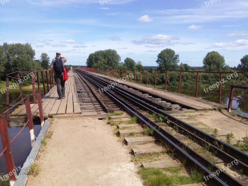 Railway Travel Trip Platform Tracks