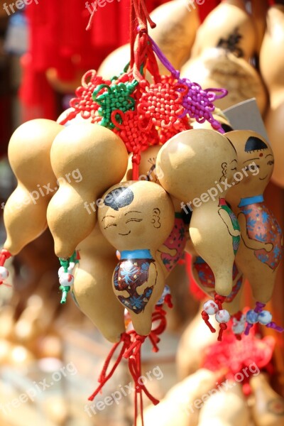 Festival Doll Bottle Gourd China Free Photos