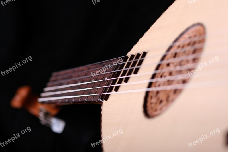 Loud Guitar Instrument Stringed Instrument Strings