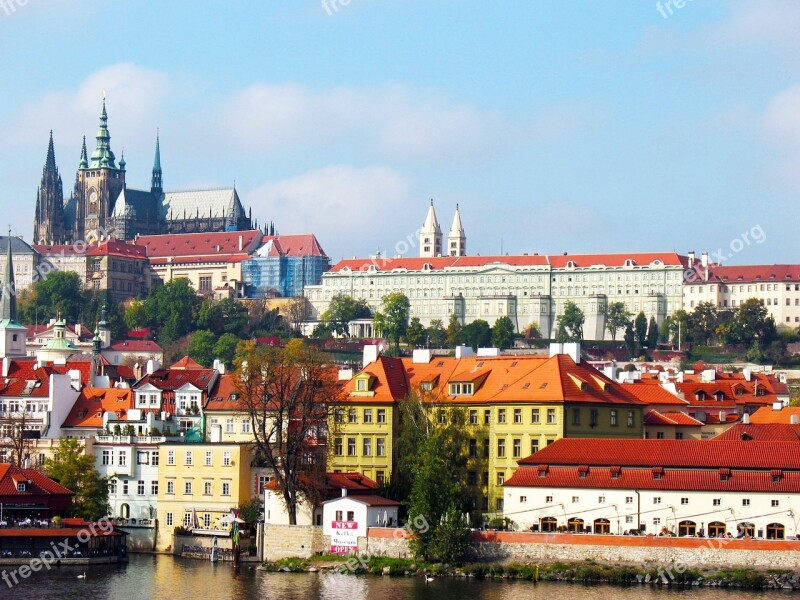 Prague Architecture Czech Cityscape Free Photos