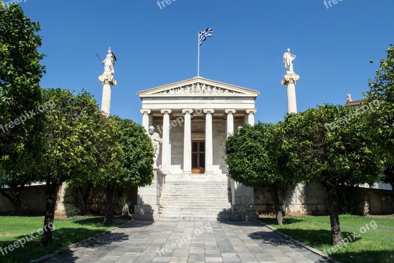 Greece Athens Ancient Landmark Athena