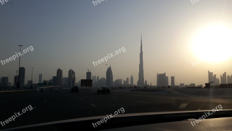 Burj Kalifa Dubai City Buli Building