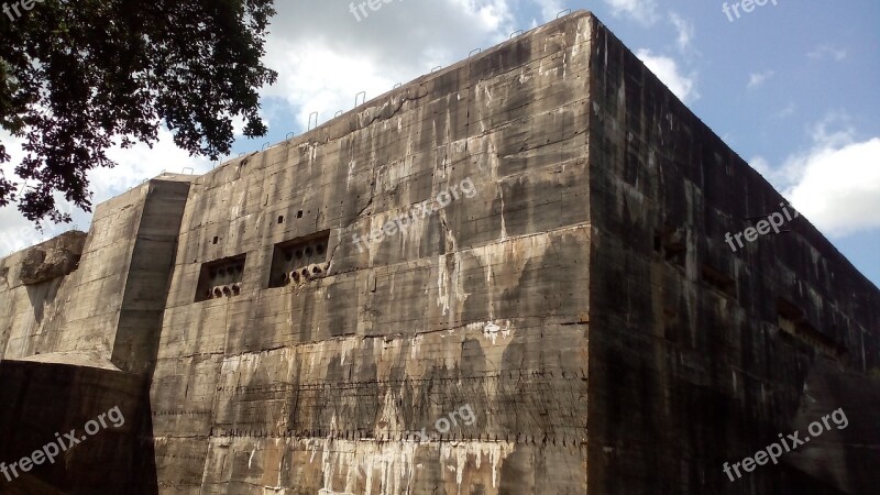 Bunker Defensive Work Blockhaus Eperlecques France