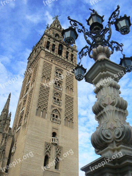 Cathedral Seville Spain Andalusia Giralda