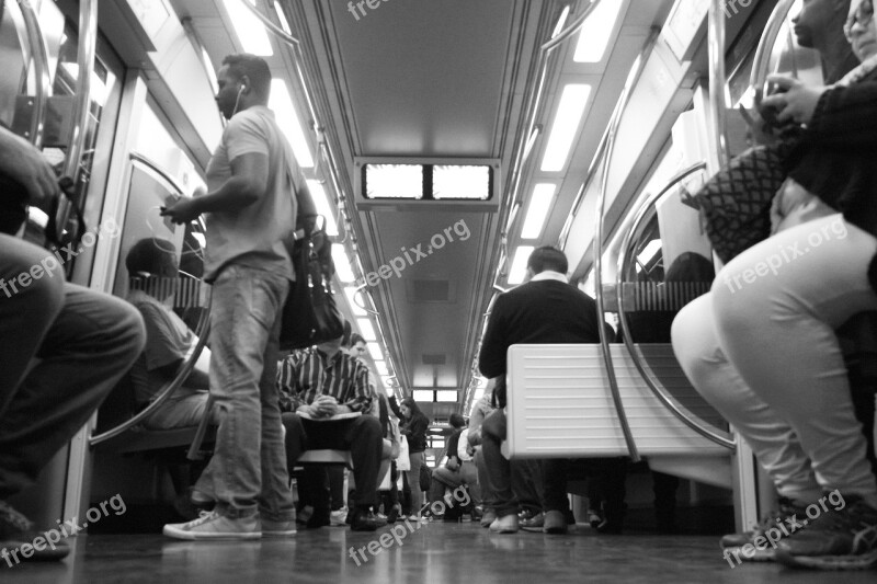 Subway Train Wagons Free Photos