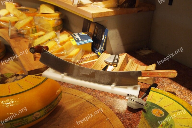 Cheese Knife Cheese Cheese Cutting Shop Netherlands