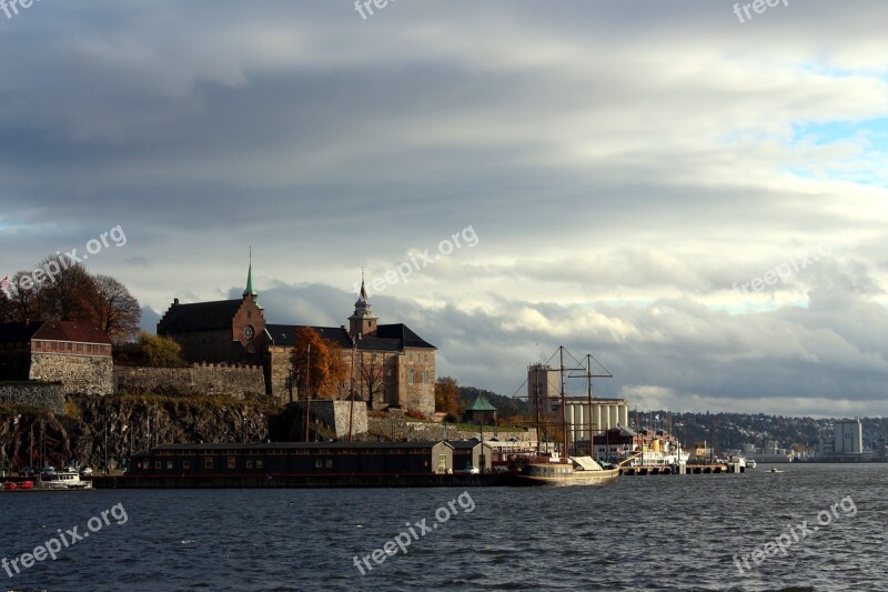 Oslo Norway Port Oslofjord City