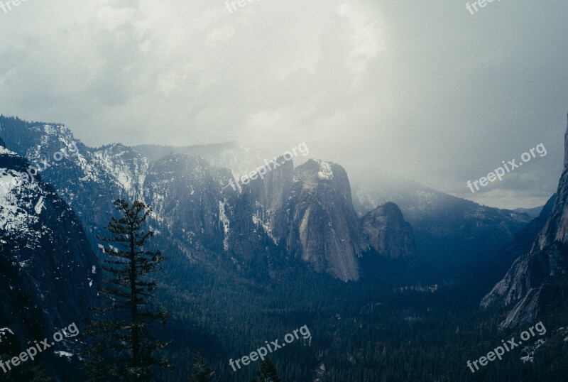 Yosemite Park Nature National California