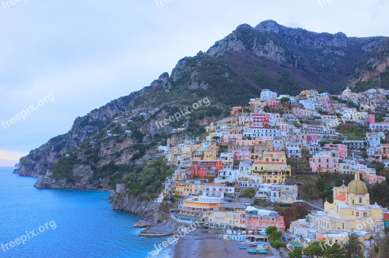 Cinque Terre Village Italy Mediterranean Coast