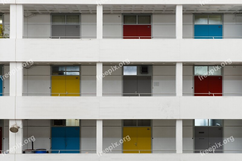 Apartment Building Balconies Architecture Apartment Home