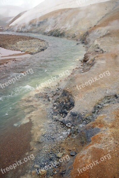 Kerlingarfjöll Iceland Nature Color Colored