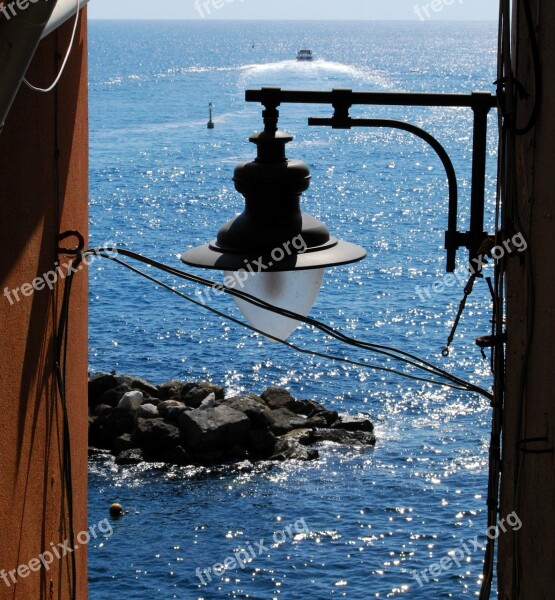 Lamp Sea Scoglio Water Landscape