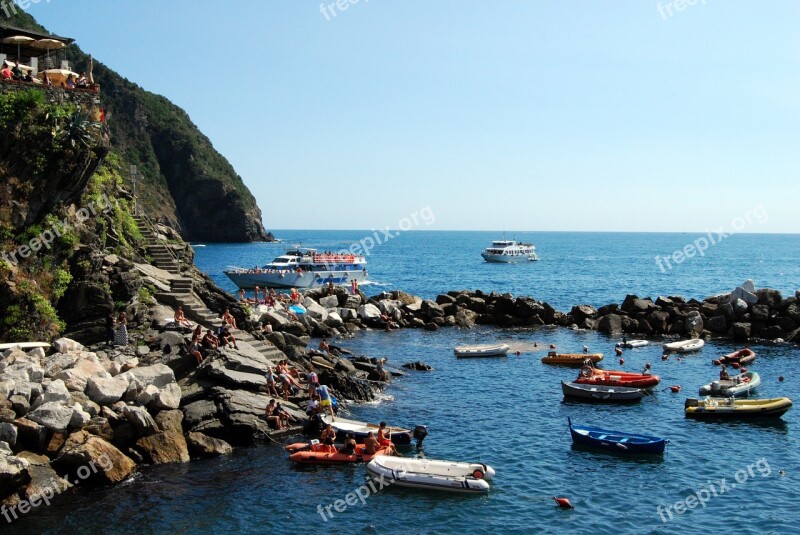 Boat Porto Cinque Terre Riomaggiore Liguria