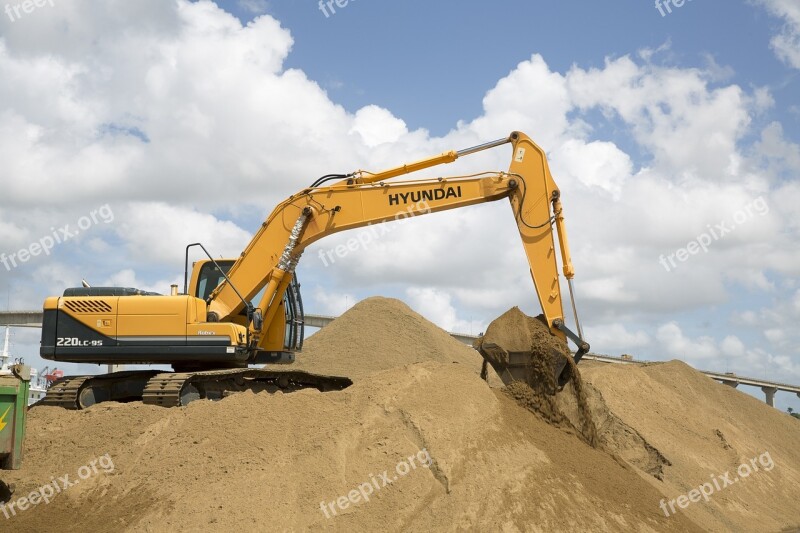 Excavation Power Shovel Excavator Sand Digger