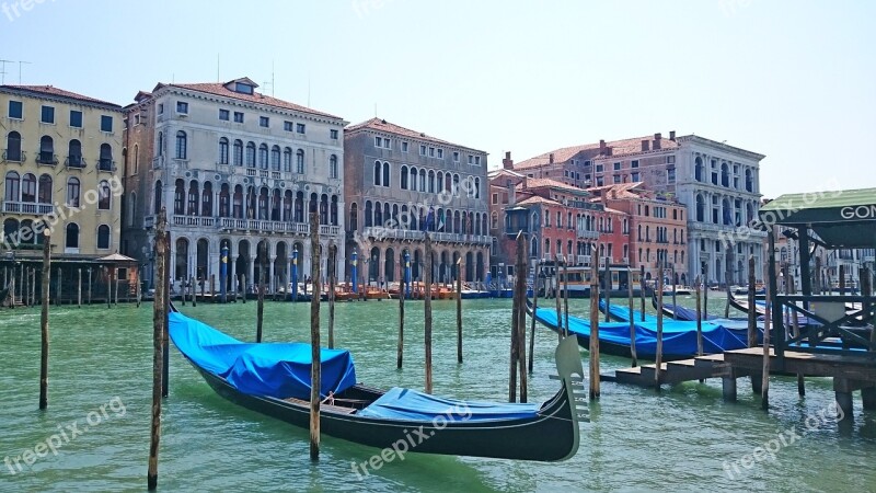 Venice Italy Waterway Grand Canal