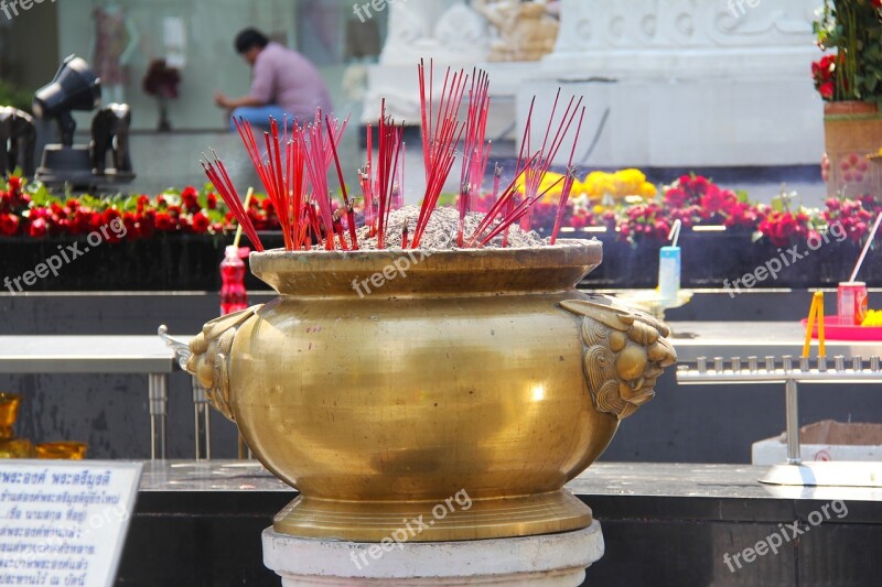 Pray Prayer Praying Ganesha Shrine Shrine