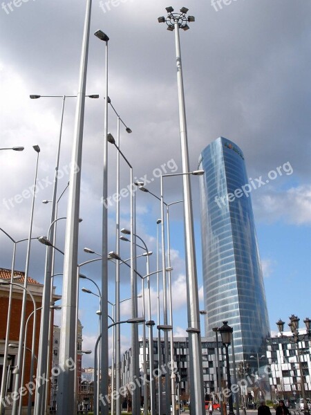 Torre Iberdrola Bilbao Spain Skyscraper Modern