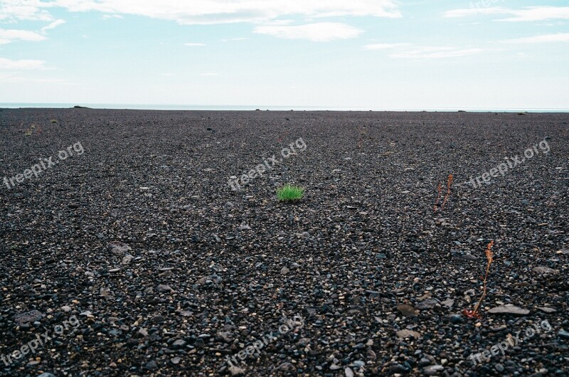 Rocks Pebbles Ground Sky Free Photos