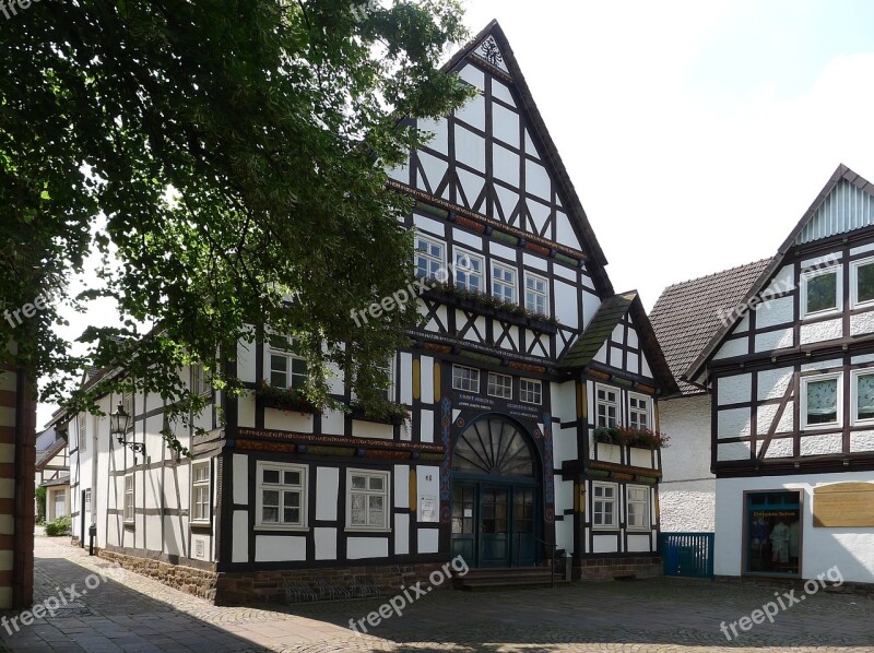 Beverungen Cultural Heritage Monument House Timber Framing