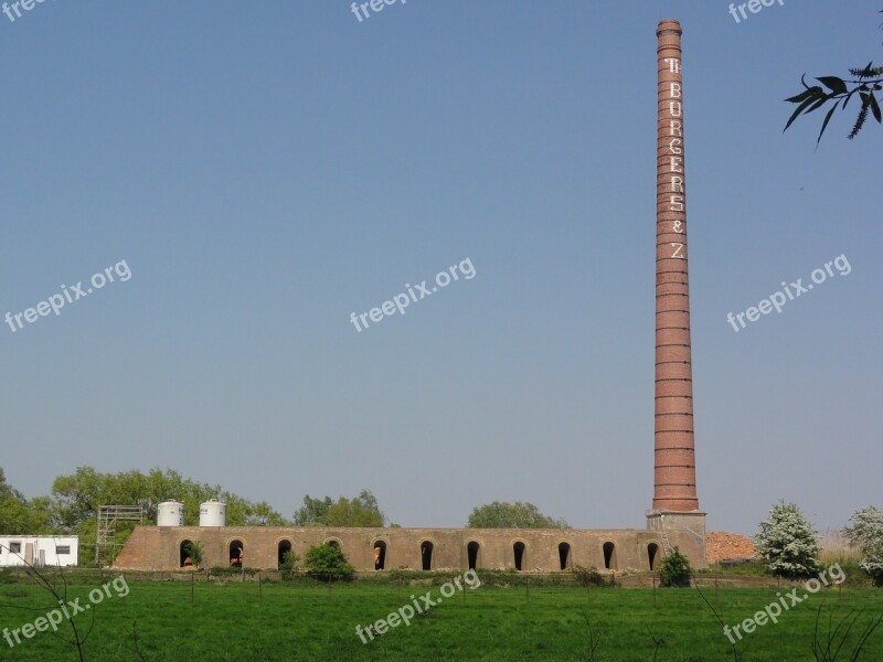 Beuningen Brick Manufacture Brickworks Chimney Factory