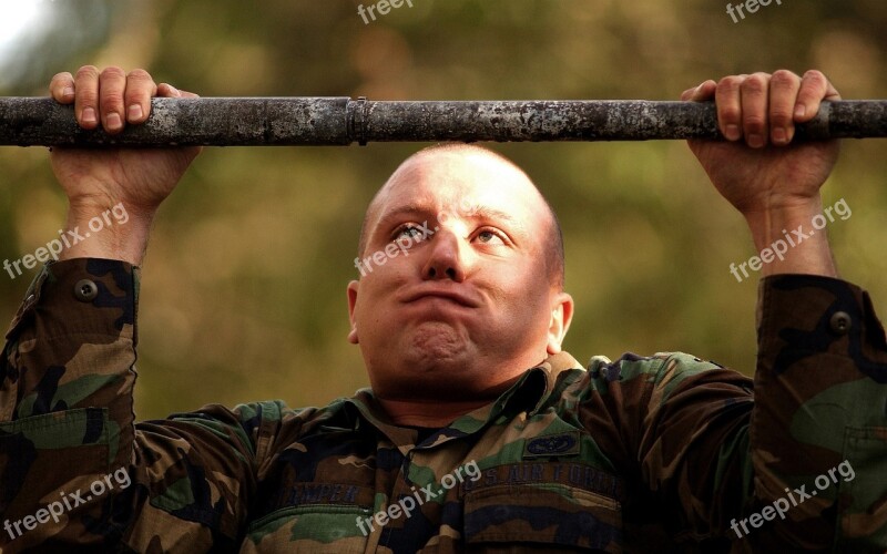 Soldier Obstacle Course Military Male